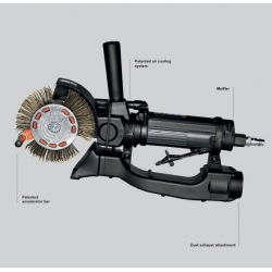 Szczeciniarka Bristle Blaster AIR Industrial Case Set